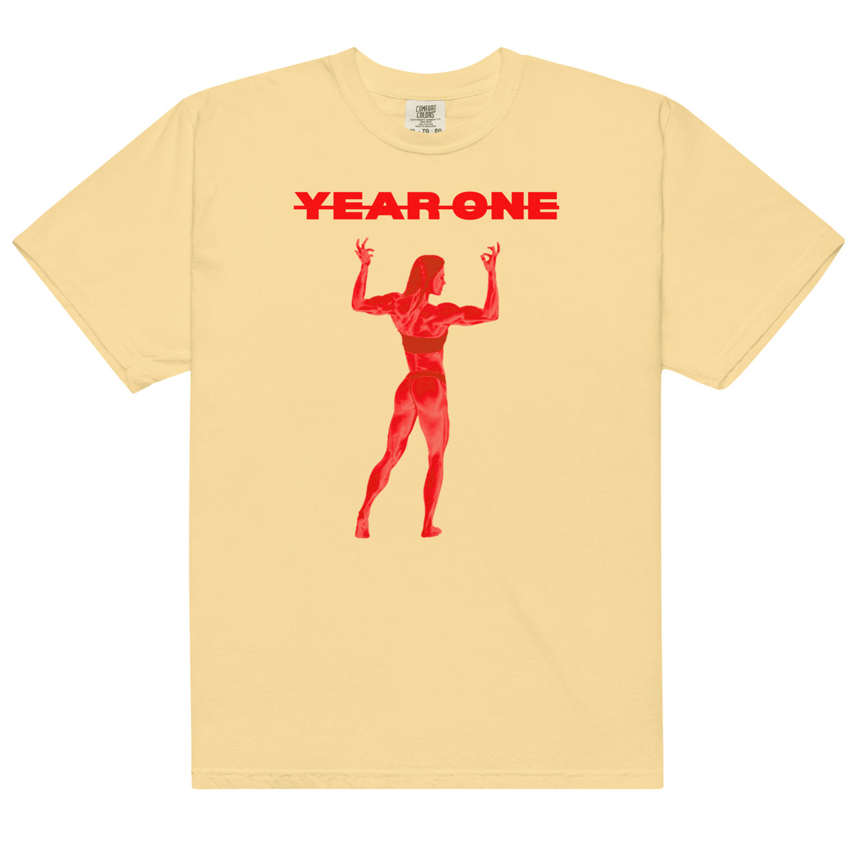 Unisex garment-dyed heavyweight t-shirt