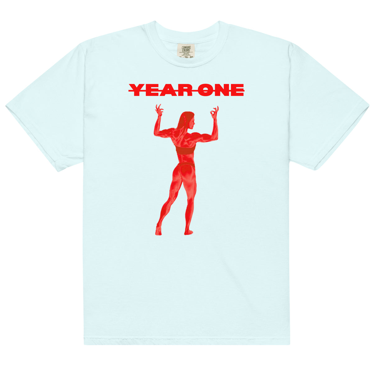 Unisex garment-dyed heavyweight t-shirt