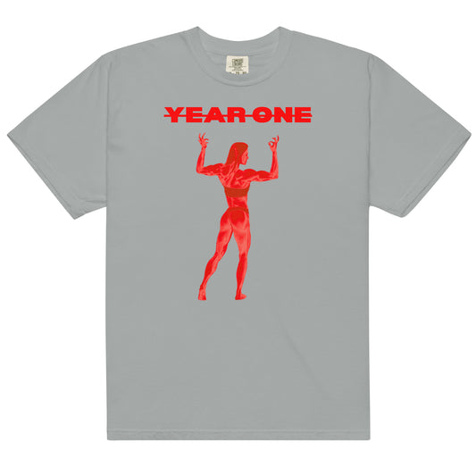 Unisex garment-dyed heavyweight t-shirt