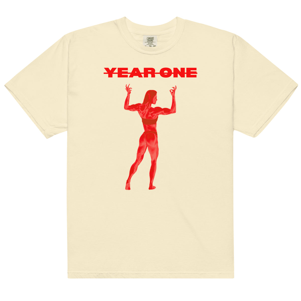 Unisex garment-dyed heavyweight t-shirt