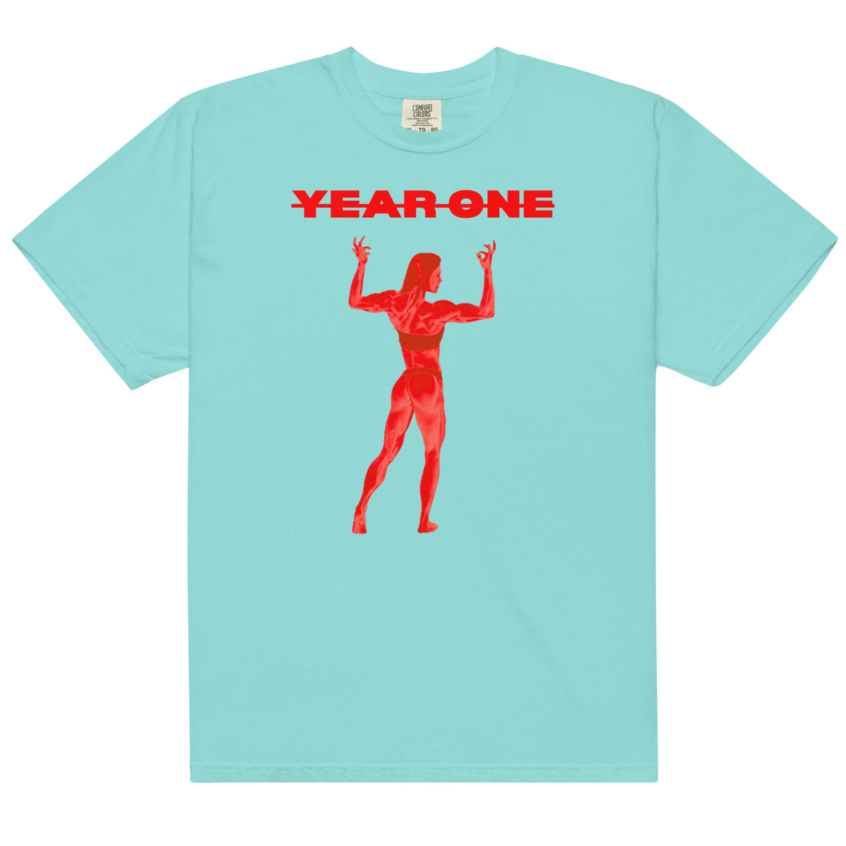 Unisex garment-dyed heavyweight t-shirt